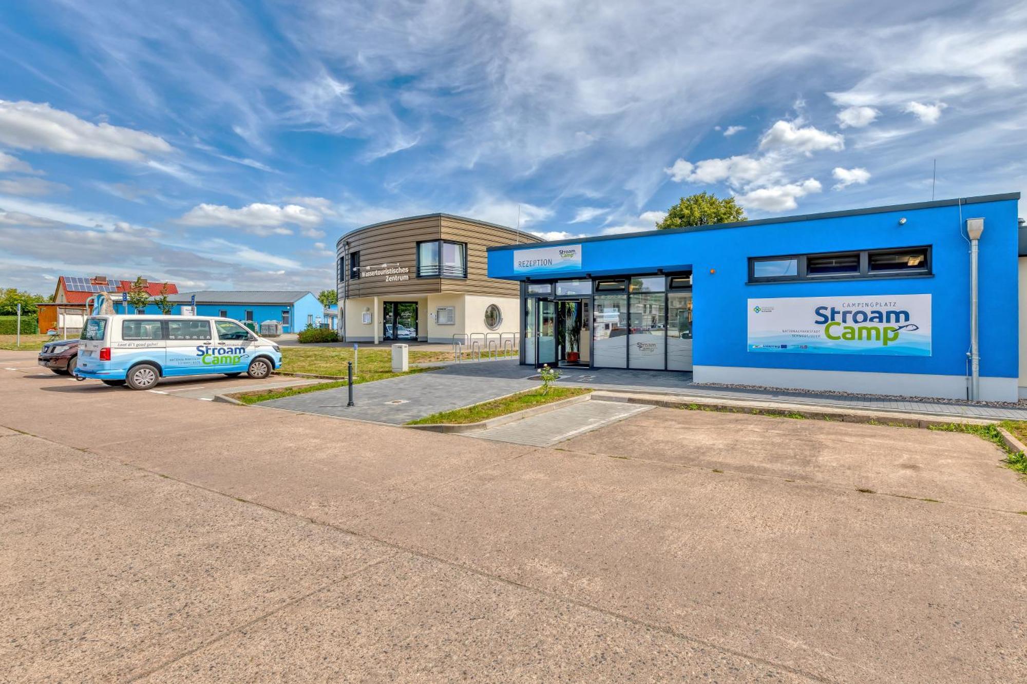 Apartamento Stroamcamp Schwedt Exterior foto